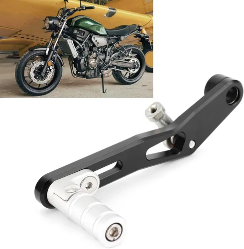 Vista 4 de KIMISS Palanca de cambio de marchas, palanca de cambios de motocicleta, pedal de cambio de repuesto para MT-07/FZ-07/XSR 700/MT-07 Tracer