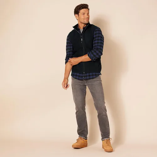 Vista 5 de Tienda Essentials Men's Full-Zip Polar Fleece Vest (Available in Big & Tall)