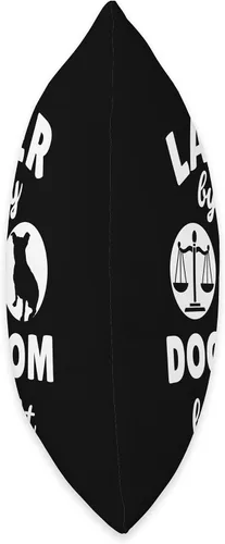 Vista 2 de Lawyer Gifts For Women Dog Mom Law School Student Law Women Justice Lawyer by Day Dog Mom by Night - Almohada de 18 x 18 pulgadas, multicolor