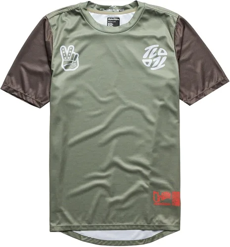 Vista 27 de Troy Lee Designs Flowline Short Sleeve Jersey Negro