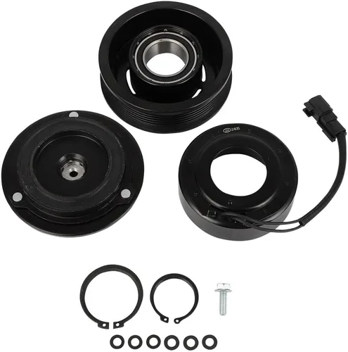 Vista 27 de cciyu Embrague del compresor de aire acondicionado 1993-1997 para Ford E-350 Econoline 7.3L 1993-1997 para Ford E-350 Econoline Club Wagon 7.3L