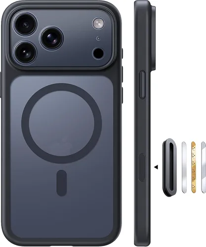 Vista 101 de TOCOL Funda para iPhone 11, compatible con Magsafe, protección completa de cámara, imanes integrados, protección contra caídas, funda translúcida