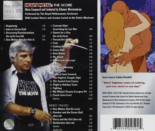 Vista 2 de Heavy Metal 1981 FSM Soundtrack