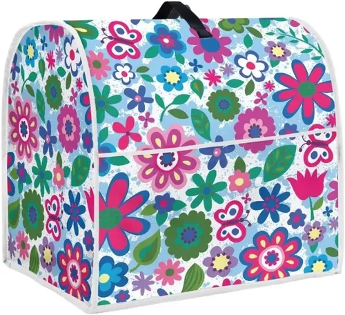 Vista 51 de Butterfly Kitchen Aid - Funda acolchada para batidora de pie, se adapta a todos los modelos de cabezal inclinable y elevador de tazón, tela