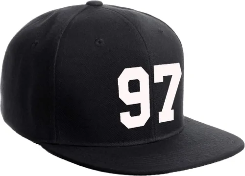 Vista 15 de Número de equipo modificado para requisitos particulares del jugador del color del sombrero del Snapback de la visera plana clásica de la visera