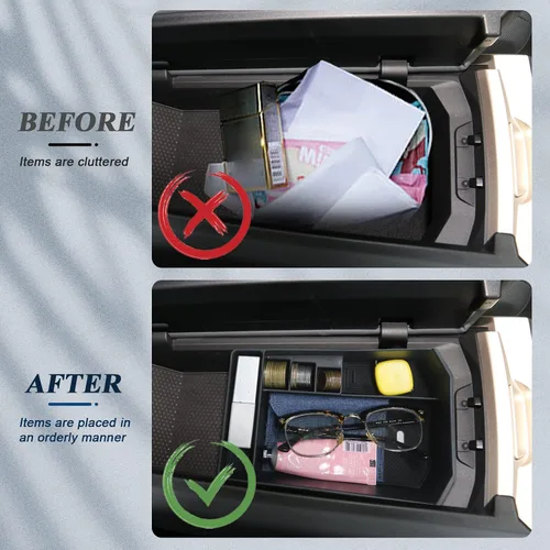 Vista 4 de BIBIBO [Actualizado para 2024 2025 2026 BMW iX Accesorios 2023-2026 BMW iX Organizador de Consola Central para 2023-2026 BMW iX (I20) Caja