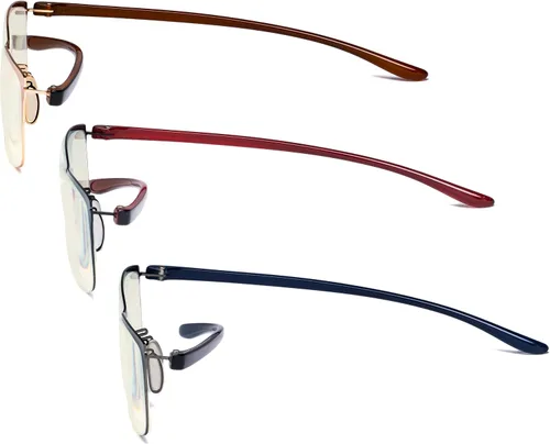 Vista 3 de Eyekepper Gafas de computadora - Lectores de filtro de luz azul - Gafas de lectura con protección UV420 para mujer