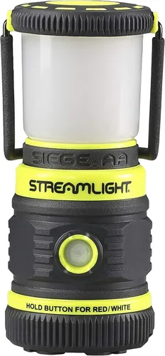 Vista 10 de Streamlight 44947 Super Siege Linterna recargable de 1100 lúmenes con cargador AC de 120 voltios, Coyote Banco de energía USB, LED blanco y rojo