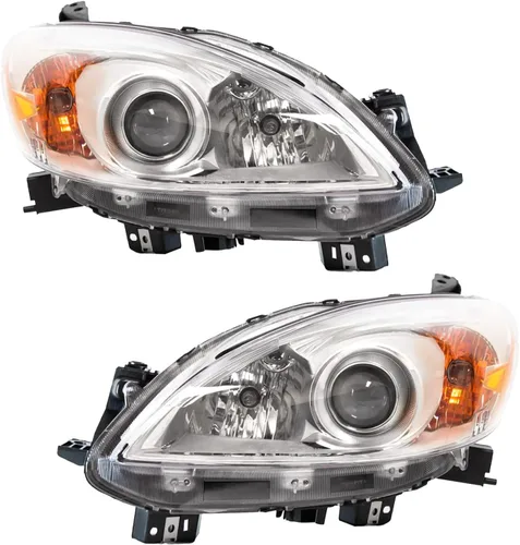 Vista 9 de Repuesto para Mazda 5 2012-2017 halógeno con bombillas, lado derecho/pasajero, compatible con CG36-51-0K0E / MA2519139 DOT/SAE
