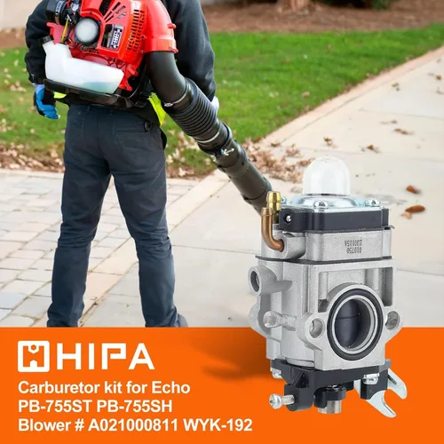Vista 2 de Hipa PB-755ST Carburador para Echo PB755ST PB 755ST PB-755H PB-755T PB-755SH PB-651H PB-651T PB-751T PB-751H Soplador de mochila Shindaiwa EB633RT