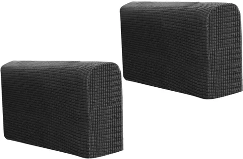 Vista 4 de BESPORTBLE Protectores de brazo de silla, funda elástica para reposabrazos de sofá, funda protectora elástica para el hogar, oficina, sillón