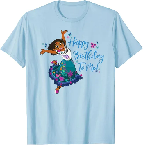 Vista 44 de Disney Camiseta Encanto Mirabel Madrigal ¡Feliz cumpleaños a mí! Negro