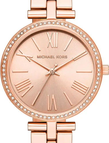 Vista 4 de Michael Kors Maci Reloj de tres manecillas de acero inoxidable