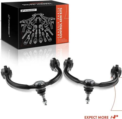 Vista 9 de A-Premium 2 brazos de control superiores delanteros, con rótula y buje, compatibles con Jeep Grand Cherokee 2005-2010, Commander 2006-2010