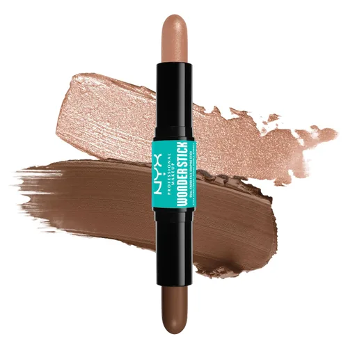 Vista 14 de NYX MAQUILLAJE PROFESIONAL Wonder Stick, Barra para dar forma y contornear el rostro - Claro