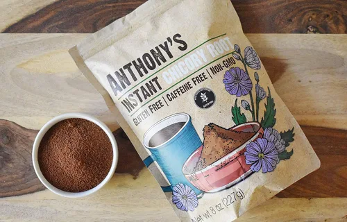 Vista 6 de Raíz de Achicoria Instantánea de Anthony's, 8 oz, Sin Gluten, Sin Cafeína, Sin OGM, Alternativa al Café