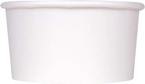 Vista 15 de Karat [473ml - 1000 uds] Tazas de papel para sopa y helado para alimentos fríos/calientes - Ideal para sopa, helado y aperitivos - Con lunares