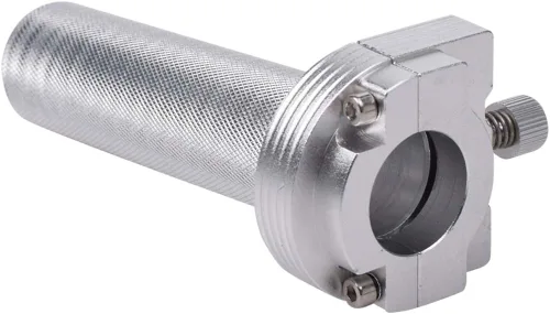 Vista 2 de 25MM motocicleta giro rápido giro acelerador combustible aceite manillar agarre acelerador para Harley 883 1200 CNC aleación de aluminio