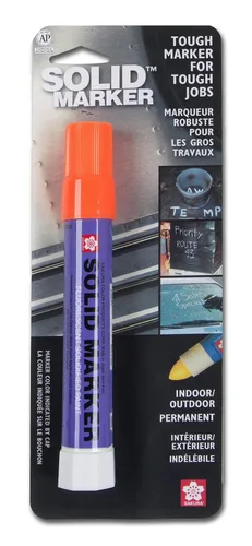 Vista 10 de Marcador de pintura solidificada Solid Marker de Sakura, de 14 a 392 grados Fahrenheit, Negro, 1