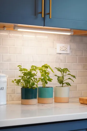 Vista 5 de Soltech Solutions Grove™ - Luz LED para cultivo, debajo del gabinete/estantería o montada en la pared para plantas de interior y hierbas, control