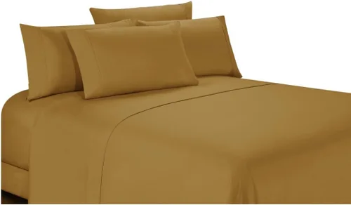 Vista 17 de Home Basics - Juego de sábanas de microfibra cepillada ultra suave de 4 piezas de 2.36 oz/m², hipoalergénico, individual, aguamarina
