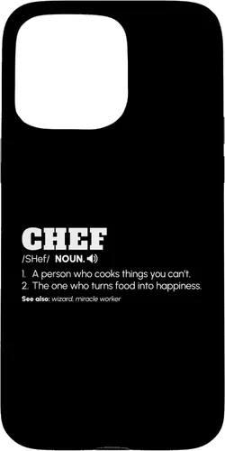 Vista 31 de Chef Definition Cook Pastry Chef Culinary Cooking Funny Gift Case for iPhone 16