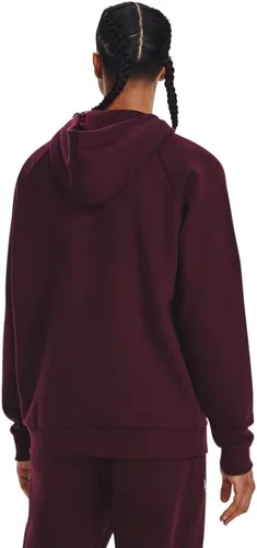 Vista 2 de Under Armour Rival - Sudadera con capucha para hombre, de vellón y con logotipo