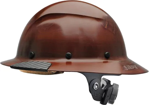 Vista 14 de Lift Dax - Casco de seguridad de ala completa de resina de fibra, suspensión de 6 puntos