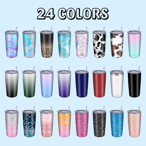 Vista 2 de Vaso personalizado con imagen con tapa y pajita, taza personalizada de 20 onzas, taza de café con texto y foto, taza personalizada de acero 4 Foto
