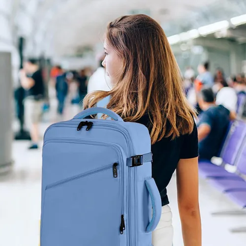 Vista 81 de MATEIN - Mochila de viaje extragrande de 10.56 galones, mochila de viaje ampliable apta para aerolíneas, para viajeros de fin de semana, hombres