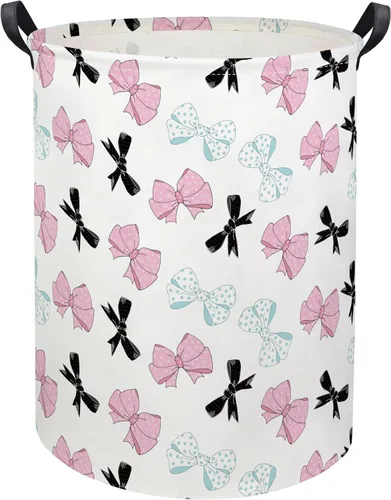 Vista 30 de Cesta de Ropa Sucia para Bebé Canasta para Bebé para Guardería de Niño y Niña Lindo Contenedor Organizador de Almacenamiento de Juguetes para Niños