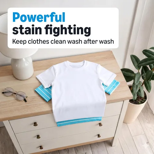 Vista 3 de Amazon Basics - Detergente líquido concentrado para ropa, Clean Linen, 110 cargas, 82.5 onzas líquidas, el embalaje puede variar