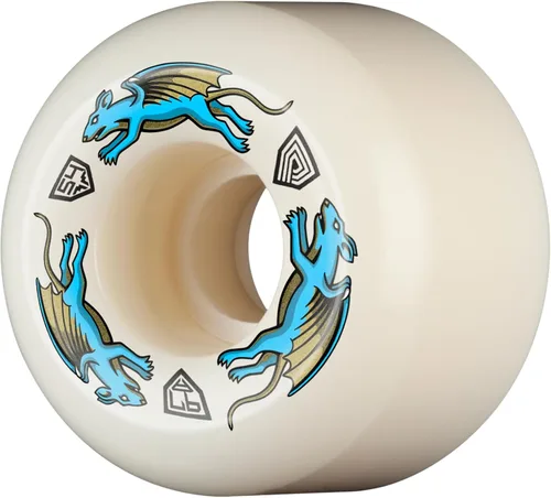 Vista 29 de Ruedas de patineta Powell Peralta Dragon Formula 88A, A2, 54mm x 39mm