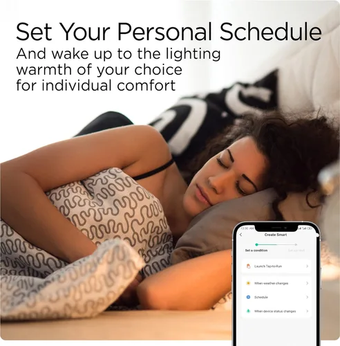 Vista 7 de JONATHAN Y BLB2000A-SET2 Bombilla inteligente A19 regulable, LED que cambia de color regulable, Alexa, compatible con Google Home Assistant,