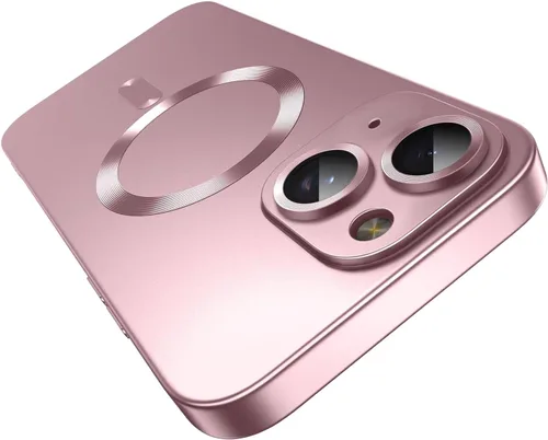 Vista 60 de Funda magnética para iPhone 13 Pro MagSafe con protector de lente de cámara, protección completa, delgada, suave, a prueba de golpes, antiarañazos