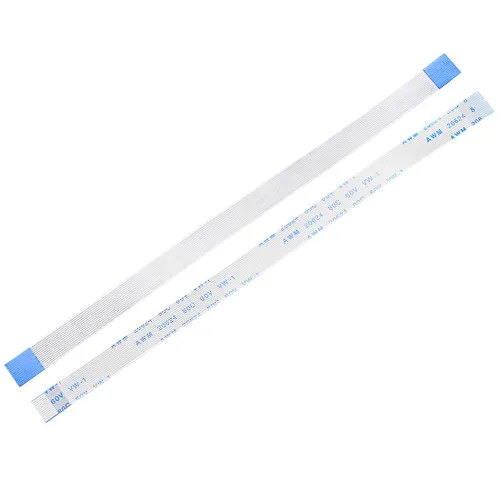 Vista 9 de uxcell Cable plano flexible, 5 pines de 0.020 in de paso de 1.181 in, FPC FFC, cable de cinta flexible para TV LCD, audio para automóvil