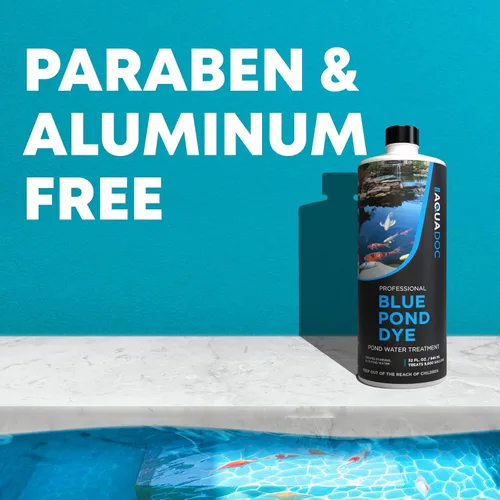 Vista 6 de Blue Pond Dye - Consigue agua de estanque hermosa y apta para peces - AquaDoc Pond Supplies