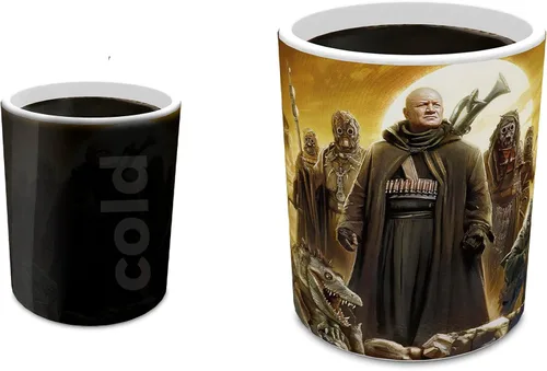 Vista 20 de Morphing Mugs Star Wars - The Book of Boba Fett - Un nuevo comienzo - Una taza sensible al calor de 16 onzas - Imagen completa revelada cuando se