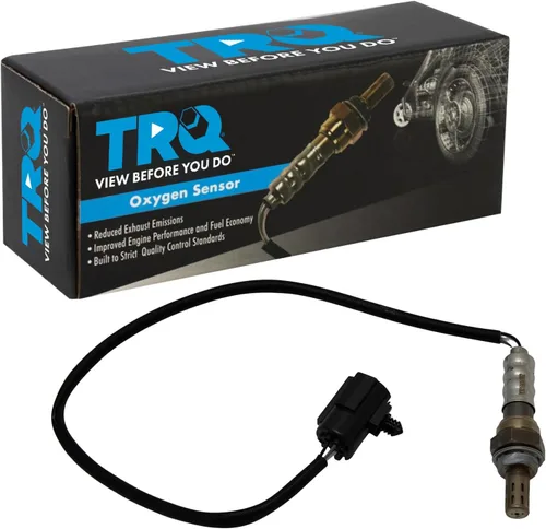 Vista 157 de TRQ Sensor de Oxígeno O2 de 4 Hilos de Banda Estrecha Compatible con VW Atlas 2.0L 2018-21, VW GTI 2.0L 2016-18, Audi A3 Quattro 2.0L 2015-18, VW