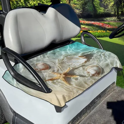 Vista 28 de Funda para asiento de carrito de golf, ligera, ajuste universal, accesorios para carrito de golf, fácil de instalar