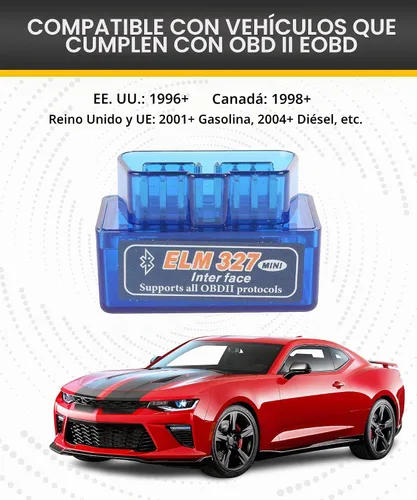 Vista 6 de Escáner OBD2 Bluetooth, accesorios para automóvil, escáner ODB2, lector de código de automóvil, herramienta de diagnóstico de escáner Obd2