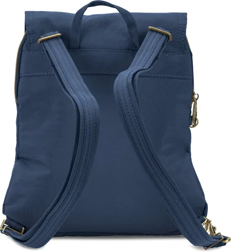 Vista 5 de Travelon Mochila delgada antirrobo para mujer, Ocean, talla única , Travelon Mochila delgada antirrobo Signature