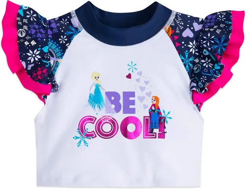 Vista 5 de Disney Conjunto de traje de baño y protector contra erupciones de Frozen
