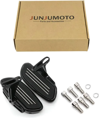 Vista 6 de Tabla de piso para pasajero de motocicleta Streamliner con kit de soporte de montaje Compatible con Harley Touring, Road Glide, Street Glide, Road