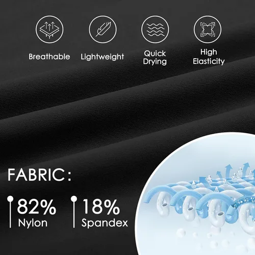 Vista 4 de MIVEI Pantalones cortos de elastano para voleibol de 4 pulgadas para niñas, pantalones cortos de compresión con bolsillo