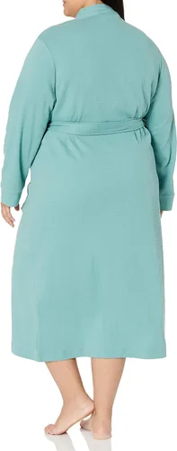Vista 6 de Tienda Essentials Bata ligera de punto gofre de longitud completa para mujer (disponible en tallas extragrandes)