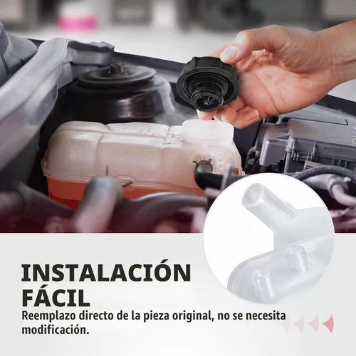Vista 5 de EVIL ENERGY Tanque de depósito de refrigerante con tapa, compatible con Focus 2012-2018 2013-2016 Escape 2013-2018 C-Max, repuesto para 603-382