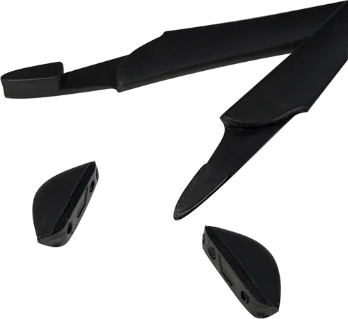 Vista 3 de Juego de patas de silicona de repuesto para Oakley Crosslink Earsocks Kit de goma Negro