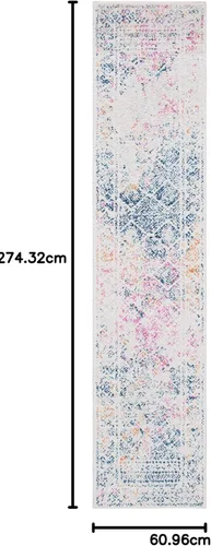 Vista 128 de Safavieh - Alfombra decorativa de la colección Tulum, modelo TUL264F, estilo marroquí, bohemio y desgastado, no suelta pelusa, para sala, vestíbulo