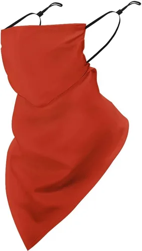 Vista 33 de Bufanda triangular reutilizable con cinta elástica para las orejas, protección solar UV